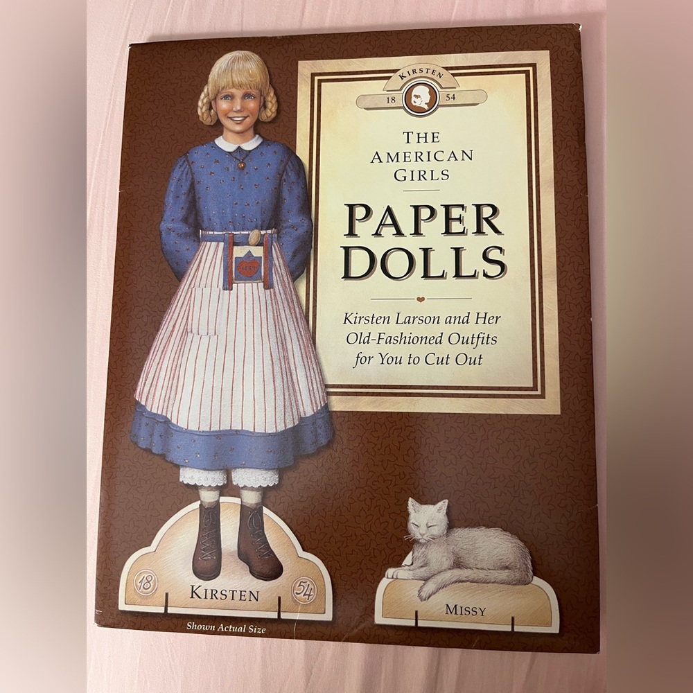 American Girl (Pleasant Company)
Kirsten Paper Doll Vintage 1996